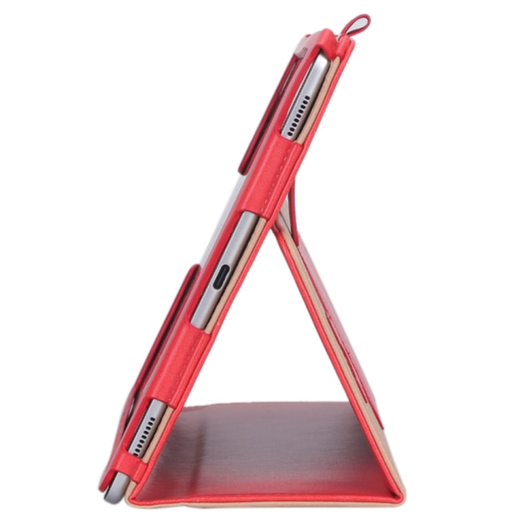 For Samsung Galaxy Tab S5e T720/T725 Business Retro PU Horizontal Flip Leather Case with Holder  & Card Slots & Hand Strap