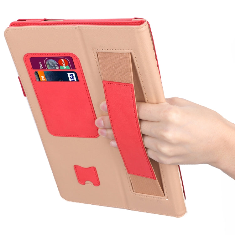 For Samsung Galaxy Tab S5e T720/T725 Business Retro PU Horizontal Flip Leather Case with Holder  & Card Slots & Hand Strap