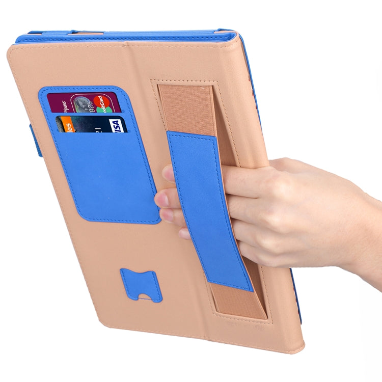 For Samsung Galaxy Tab S5e T720/T725 Business Retro PU Horizontal Flip Leather Case with Holder  & Card Slots & Hand Strap