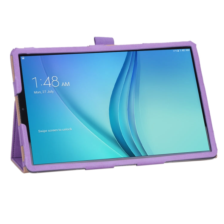 For Samsung Galaxy Tab S5e T720/T725 Business Retro PU Horizontal Flip Leather Case with Holder  & Card Slots & Hand Strap