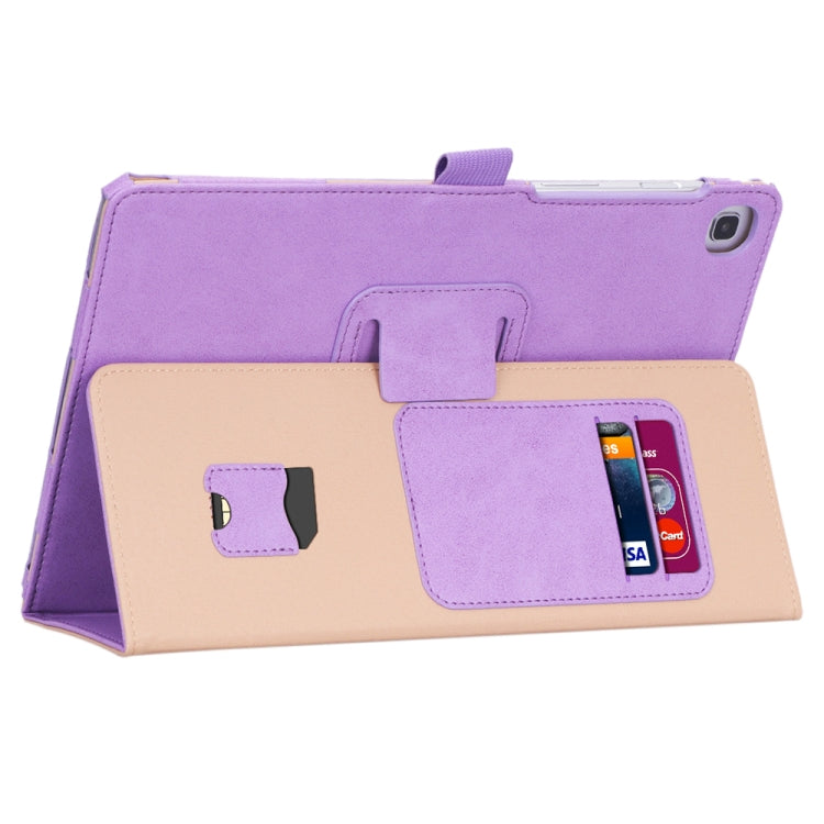 For Samsung Galaxy Tab S5e T720/T725 Business Retro PU Horizontal Flip Leather Case with Holder  & Card Slots & Hand Strap