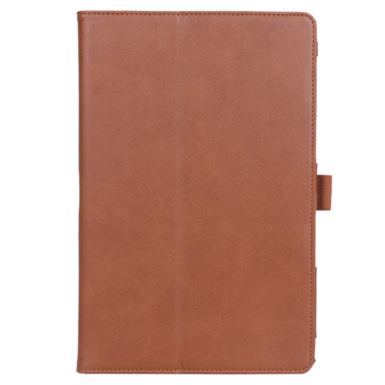 For Samsung Galaxy Tab S5e T720/T725 Business Retro PU Horizontal Flip Leather Case with Holder  & Card Slots & Hand Strap