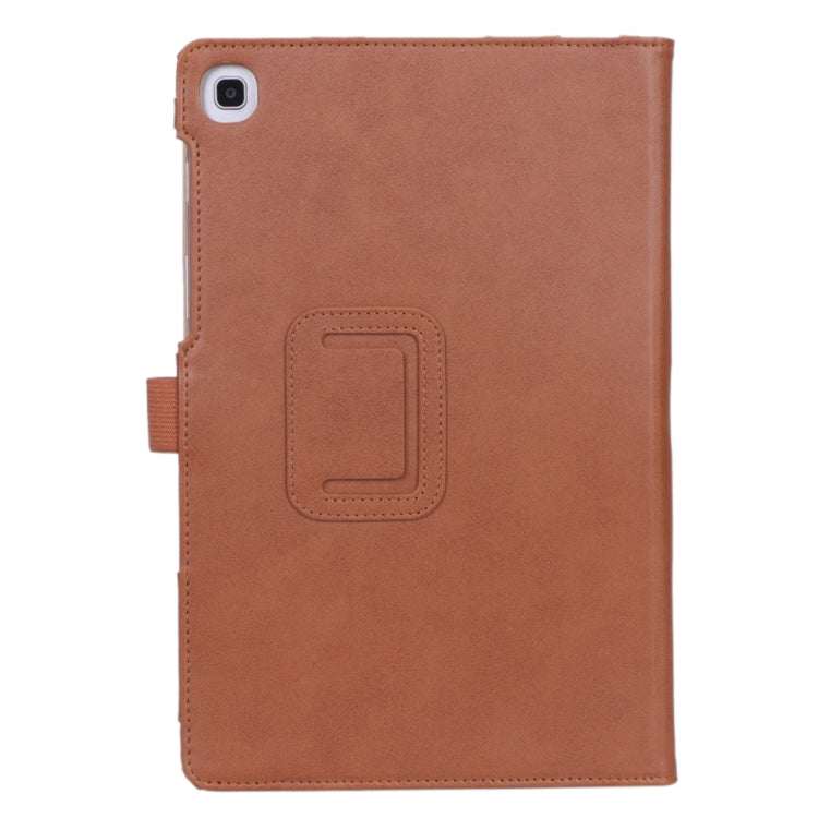 For Samsung Galaxy Tab S5e T720/T725 Business Retro PU Horizontal Flip Leather Case with Holder  & Card Slots & Hand Strap
