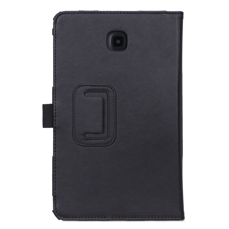 For Samsung Galaxy Tab A 8.0 (2018) T387 Business Retro PU Horizontal Flip Leather Case with Holder  & Card Slots & Hand Strap