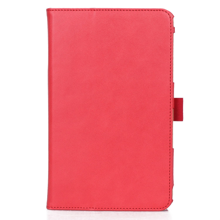 For Samsung Galaxy Tab A 8.0 (2018) T387 Business Retro PU Horizontal Flip Leather Case with Holder  & Card Slots & Hand Strap