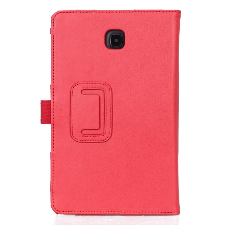 For Samsung Galaxy Tab A 8.0 (2018) T387 Business Retro PU Horizontal Flip Leather Case with Holder  & Card Slots & Hand Strap