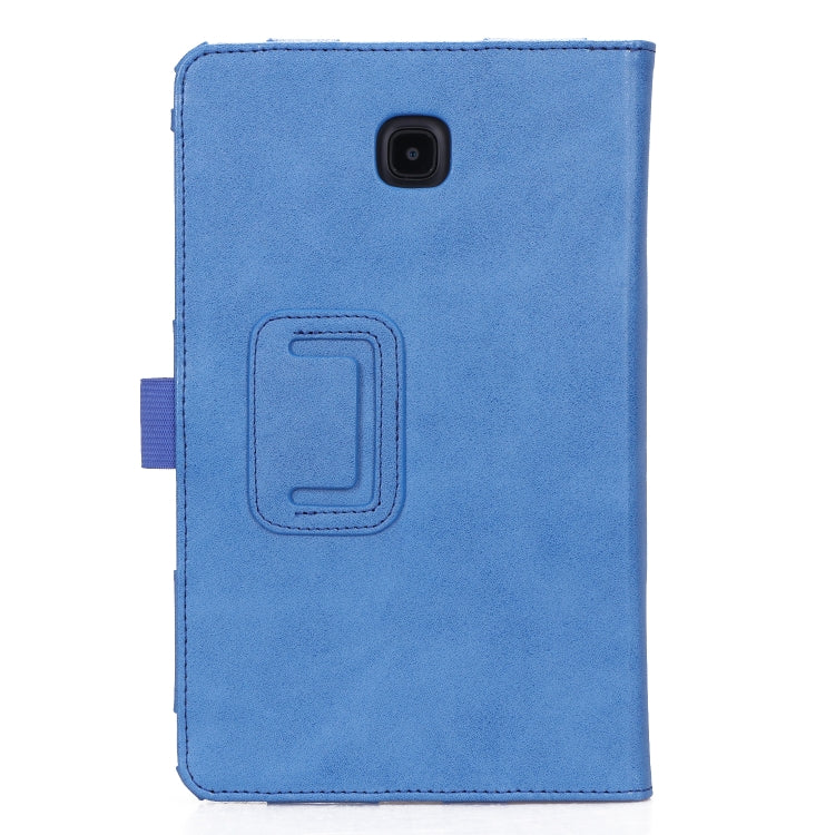 For Samsung Galaxy Tab A 8.0 (2018) T387 Business Retro PU Horizontal Flip Leather Case with Holder  & Card Slots & Hand Strap