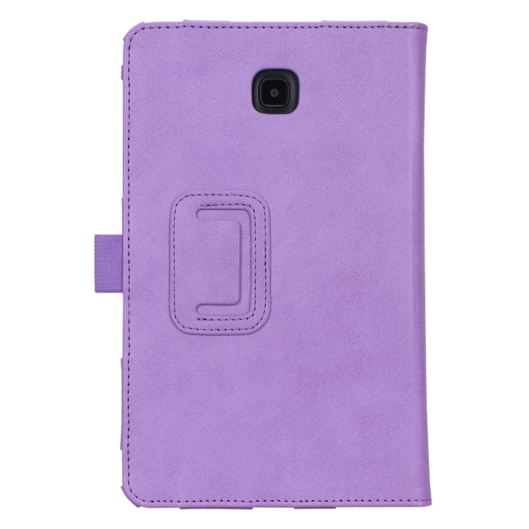 For Samsung Galaxy Tab A 8.0 (2018) T387 Business Retro PU Horizontal Flip Leather Case with Holder  & Card Slots & Hand Strap