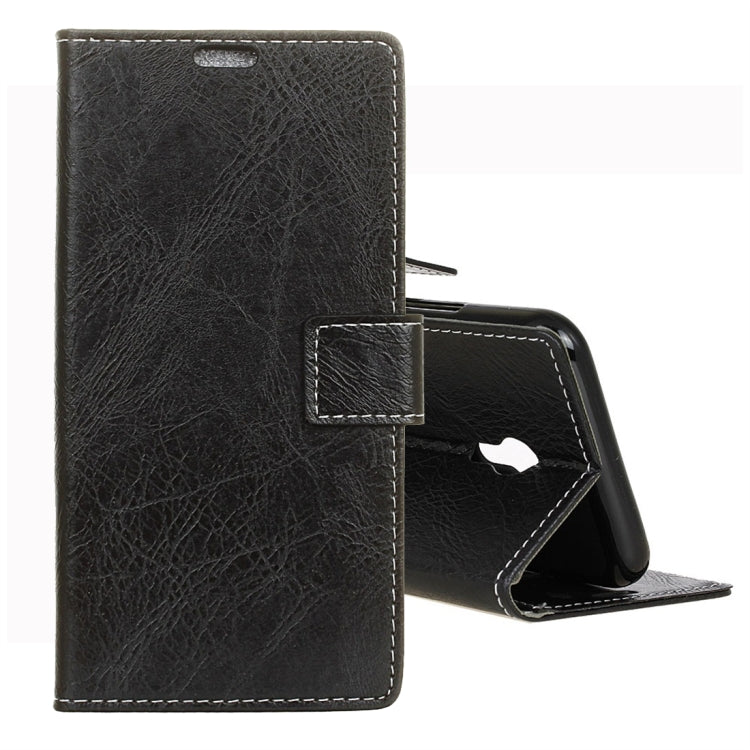 For Vodafone Smart N9 Lite Retro Crazy Horse Texture Horizontal Flip Leather Case with Holder & Card Slots & Wallet & Photo Frame