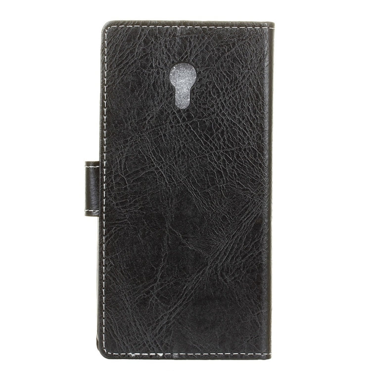 For Vodafone Smart N9 Lite Retro Crazy Horse Texture Horizontal Flip Leather Case with Holder & Card Slots & Wallet & Photo Frame