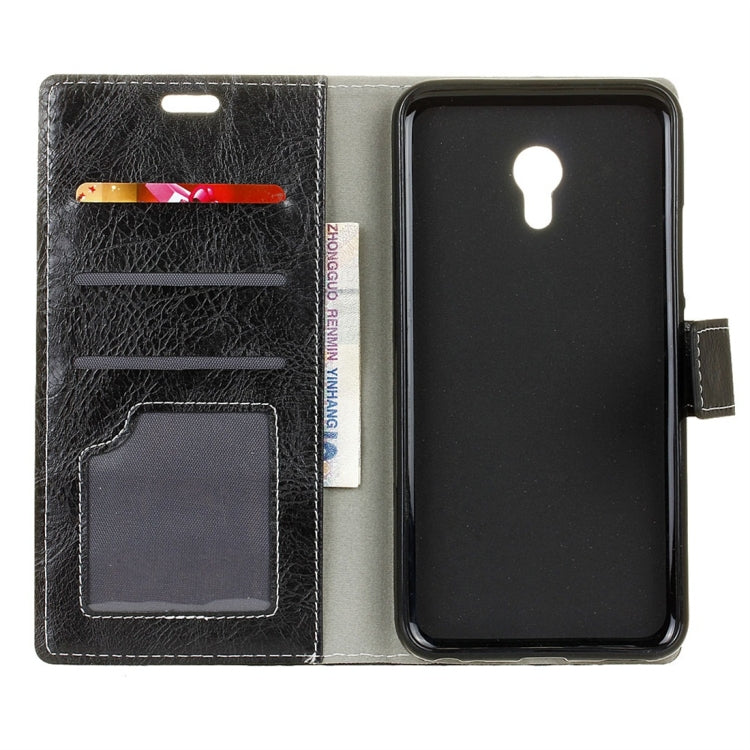 For Vodafone Smart N9 Lite Retro Crazy Horse Texture Horizontal Flip Leather Case with Holder & Card Slots & Wallet & Photo Frame