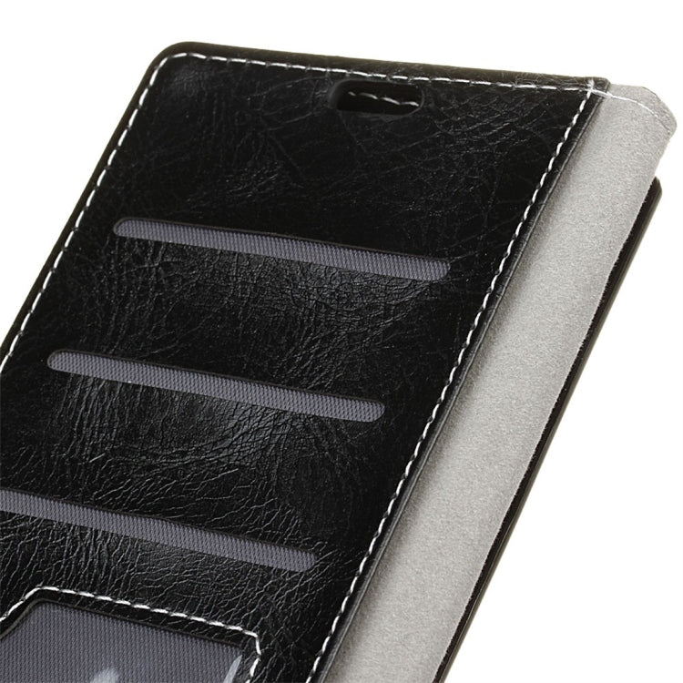 For Vodafone Smart N9 Lite Retro Crazy Horse Texture Horizontal Flip Leather Case with Holder & Card Slots & Wallet & Photo Frame