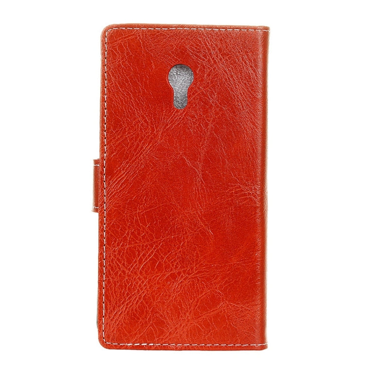 For Vodafone Smart N9 Lite Retro Crazy Horse Texture Horizontal Flip Leather Case with Holder & Card Slots & Wallet & Photo Frame