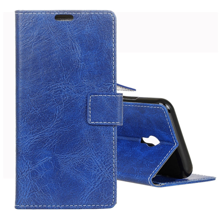 For Vodafone Smart N9 Lite Retro Crazy Horse Texture Horizontal Flip Leather Case with Holder & Card Slots & Wallet & Photo Frame