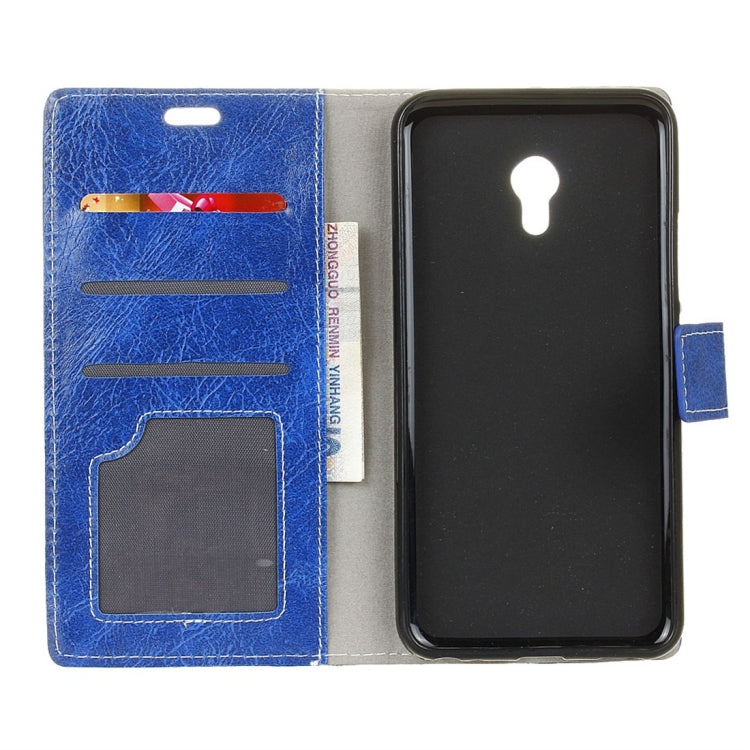 For Vodafone Smart N9 Lite Retro Crazy Horse Texture Horizontal Flip Leather Case with Holder & Card Slots & Wallet & Photo Frame
