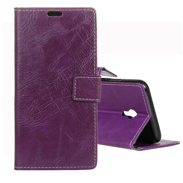 For Vodafone Smart N9 Lite Retro Crazy Horse Texture Horizontal Flip Leather Case with Holder & Card Slots & Wallet & Photo Frame