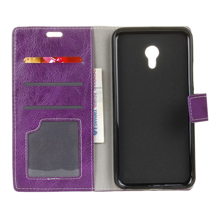 For Vodafone Smart N9 Lite Retro Crazy Horse Texture Horizontal Flip Leather Case with Holder & Card Slots & Wallet & Photo Frame
