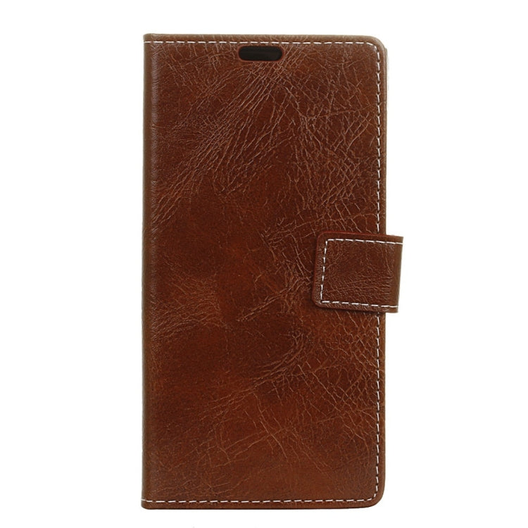 For Vodafone Smart N9 Lite Retro Crazy Horse Texture Horizontal Flip Leather Case with Holder & Card Slots & Wallet & Photo Frame
