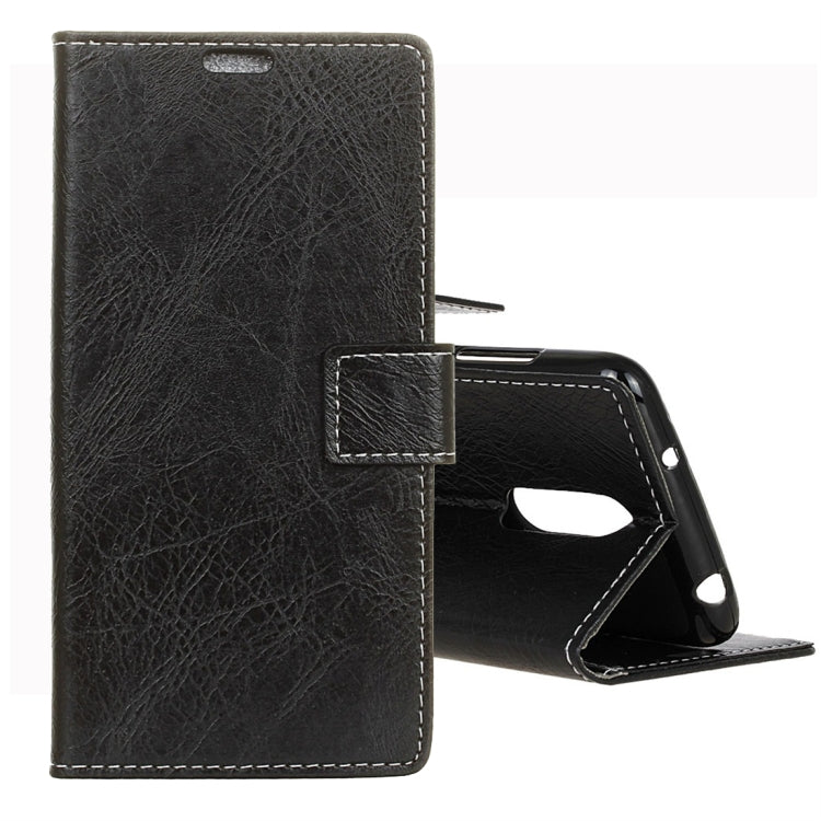 For Vodafone Smart N9 Retro Crazy Horse Texture Horizontal Flip Leather Case with Holder & Card Slots & Wallet & Photo Frame