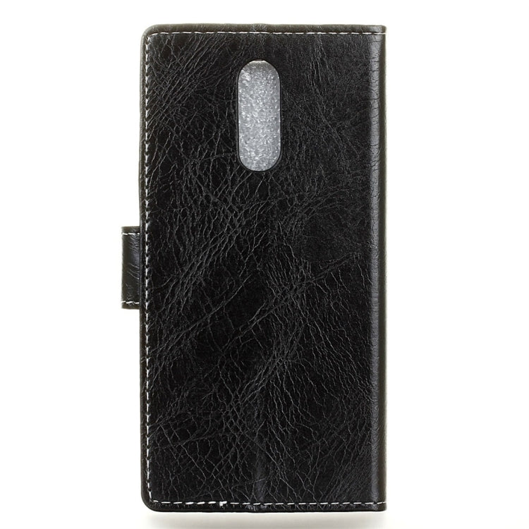For Vodafone Smart N9 Retro Crazy Horse Texture Horizontal Flip Leather Case with Holder & Card Slots & Wallet & Photo Frame