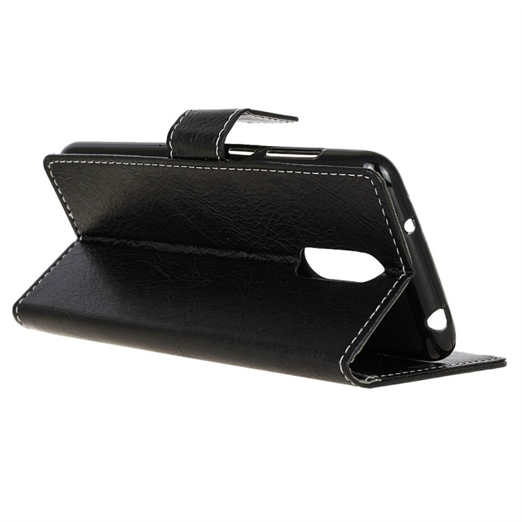 For Vodafone Smart N9 Retro Crazy Horse Texture Horizontal Flip Leather Case with Holder & Card Slots & Wallet & Photo Frame