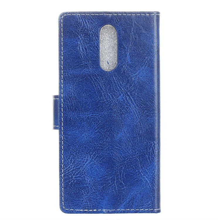 For Vodafone Smart N9 Retro Crazy Horse Texture Horizontal Flip Leather Case with Holder & Card Slots & Wallet & Photo Frame