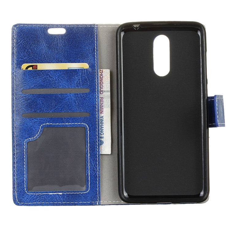 For Vodafone Smart N9 Retro Crazy Horse Texture Horizontal Flip Leather Case with Holder & Card Slots & Wallet & Photo Frame