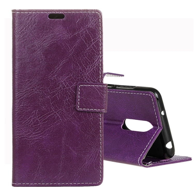 For Vodafone Smart N9 Retro Crazy Horse Texture Horizontal Flip Leather Case with Holder & Card Slots & Wallet & Photo Frame