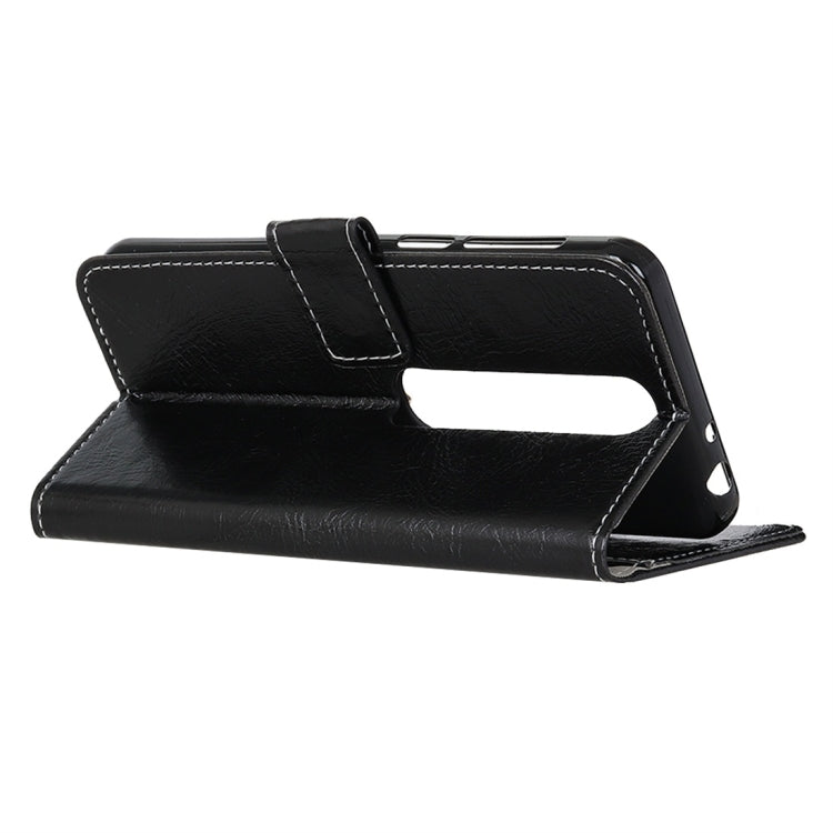 For Vodafone Smart N10 Retro Crazy Horse Texture Horizontal Flip Leather Case with Holder & Card Slots & Wallet & Photo Frame