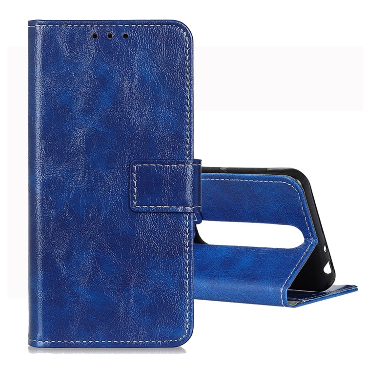 For Vodafone Smart N10 Retro Crazy Horse Texture Horizontal Flip Leather Case with Holder & Card Slots & Wallet & Photo Frame