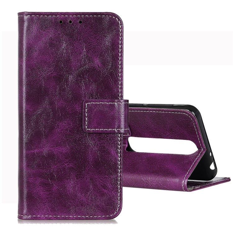 For Vodafone Smart N10 Retro Crazy Horse Texture Horizontal Flip Leather Case with Holder & Card Slots & Wallet & Photo Frame