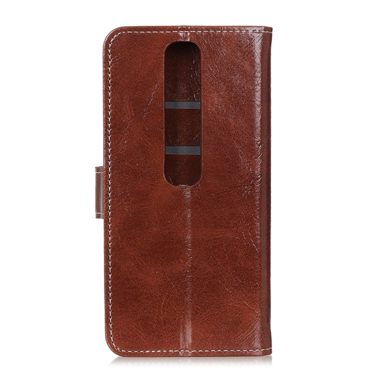 For Vodafone Smart N10 Retro Crazy Horse Texture Horizontal Flip Leather Case with Holder & Card Slots & Wallet & Photo Frame