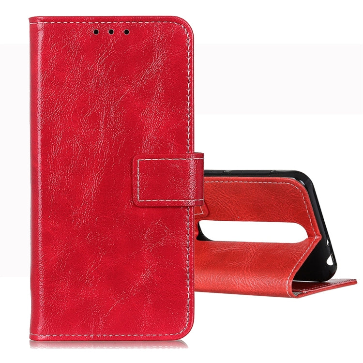 For Vodafone Smart V10 Retro Crazy Horse Texture Horizontal Flip Leather Case with Holder & Card Slots & Wallet & Photo Frame