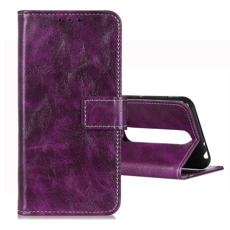 For Vodafone Smart V10 Retro Crazy Horse Texture Horizontal Flip Leather Case with Holder & Card Slots & Wallet & Photo Frame