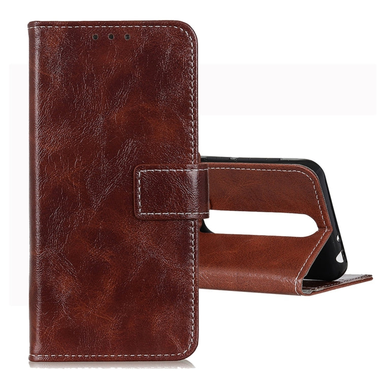 For Vodafone Smart V10 Retro Crazy Horse Texture Horizontal Flip Leather Case with Holder & Card Slots & Wallet & Photo Frame