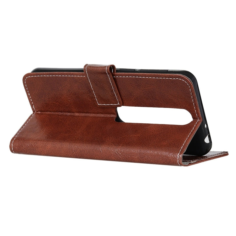For Vodafone Smart V10 Retro Crazy Horse Texture Horizontal Flip Leather Case with Holder & Card Slots & Wallet & Photo Frame