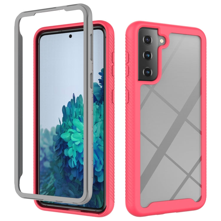 For Samsung Galaxy S21 Plus 5G Starry Sky Solid Color Series Shockproof PC + TPU Protective Case