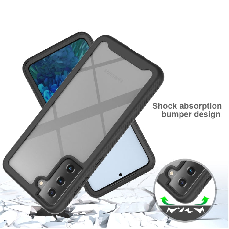 For Samsung Galaxy S21 Plus 5G Starry Sky Solid Color Series Shockproof PC + TPU Protective Case