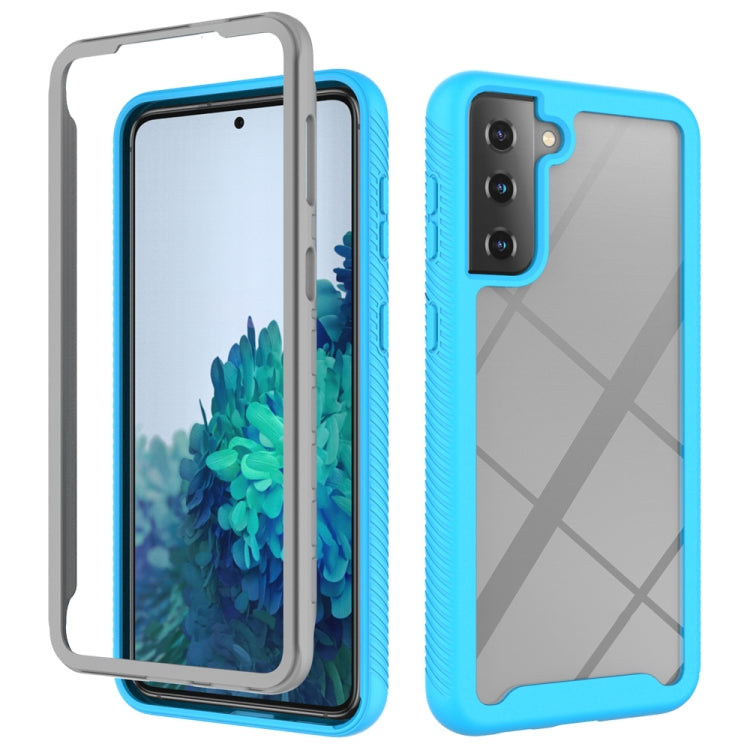 For Samsung Galaxy S21 Plus 5G Starry Sky Solid Color Series Shockproof PC + TPU Protective Case