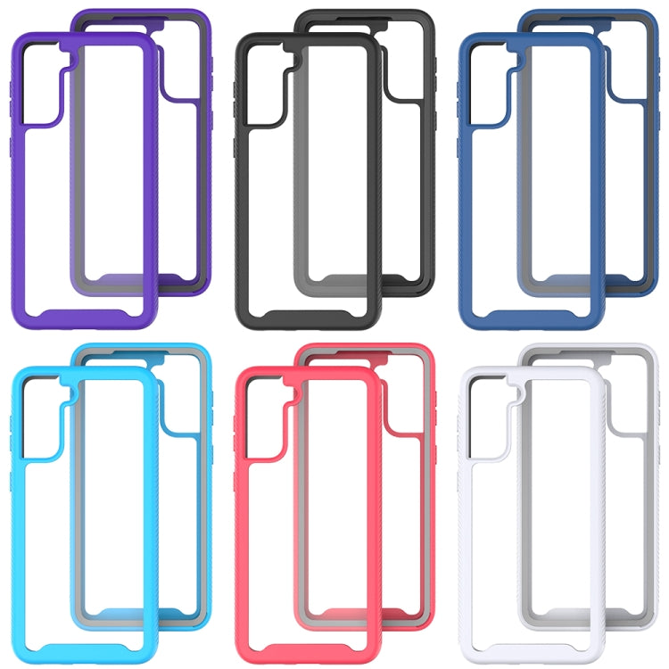 For Samsung Galaxy S21 Plus 5G Starry Sky Solid Color Series Shockproof PC + TPU Protective Case
