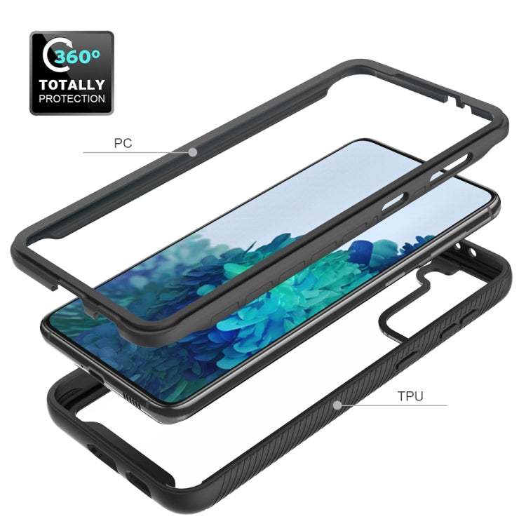 For Samsung Galaxy S21 Plus 5G Starry Sky Solid Color Series Shockproof PC + TPU Protective Case