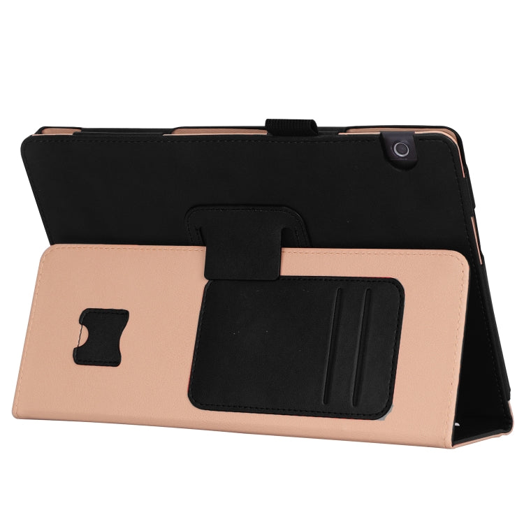 For Huawei MediaPad T5 /Enjoy Tablet 10.1 2018 Business Retro PU Horizontal Flip Leather Case with Holder  & Card Slots & Hand Strap