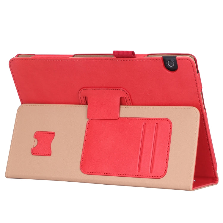 For Huawei MediaPad T5 /Enjoy Tablet 10.1 2018 Business Retro PU Horizontal Flip Leather Case with Holder  & Card Slots & Hand Strap