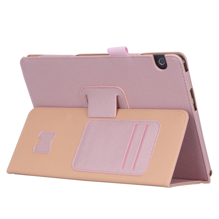 For Huawei MediaPad T5 /Enjoy Tablet 10.1 2018 Business Retro PU Horizontal Flip Leather Case with Holder  & Card Slots & Hand Strap