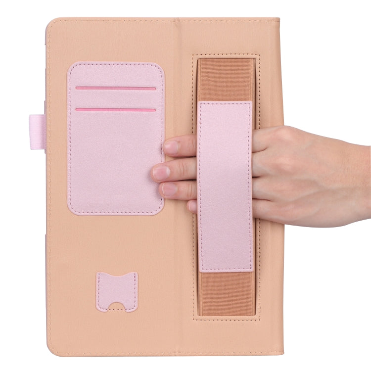 For Huawei MediaPad T5 /Enjoy Tablet 10.1 2018 Business Retro PU Horizontal Flip Leather Case with Holder  & Card Slots & Hand Strap