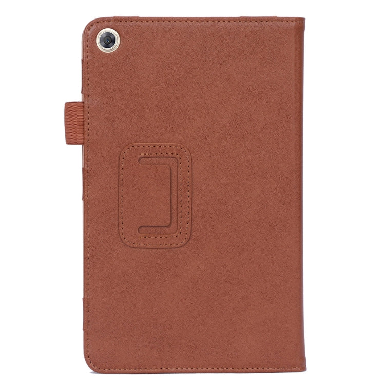 For Huawei Honor Pad 5 / MediaPad M5 Lite 8 Business Retro PU Horizontal Flip Leather Case with Holder & Card Slots & Hand Strap