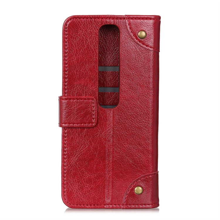 For Vodafone Smart N10 Copper Buckle Nappa Texture Horizontal Flip Leather Case with Holder & Card Slots & Wallet