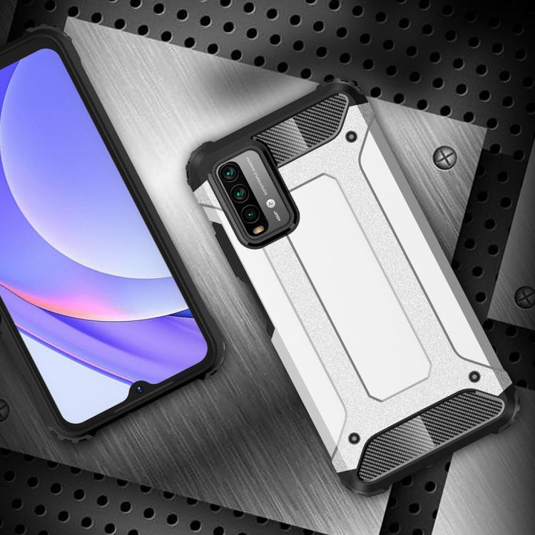 For Xiaomi Redmi Note9 4G Magic Armor TPU + PC Combination Case