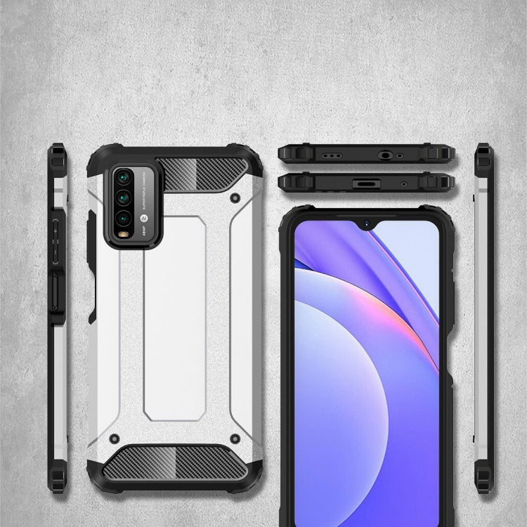 For Xiaomi Redmi Note9 4G Magic Armor TPU + PC Combination Case