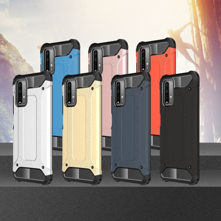 For Xiaomi Redmi Note9 4G Magic Armor TPU + PC Combination Case